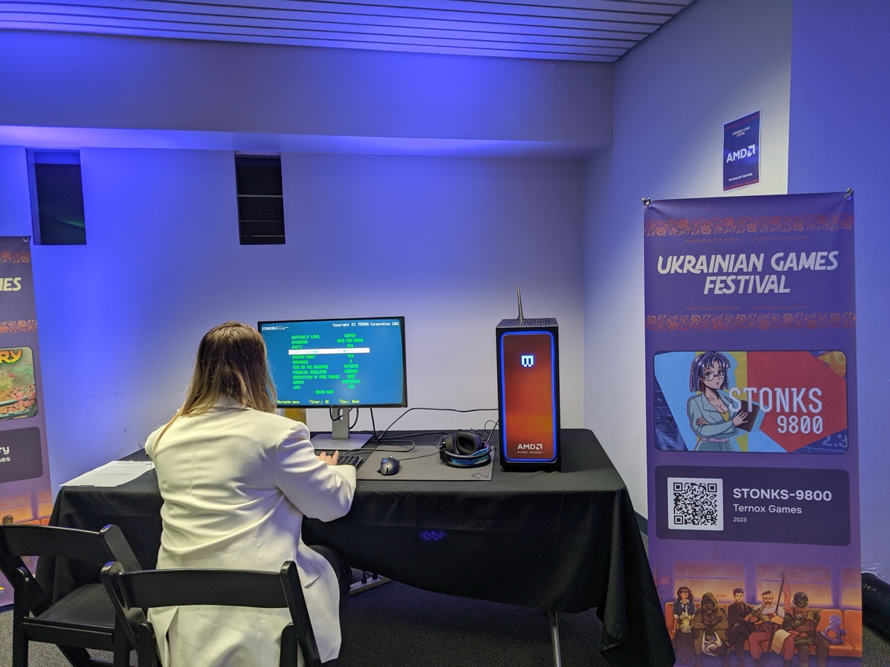 Photo from Ukrainian Games Festival in San Francisco 2026